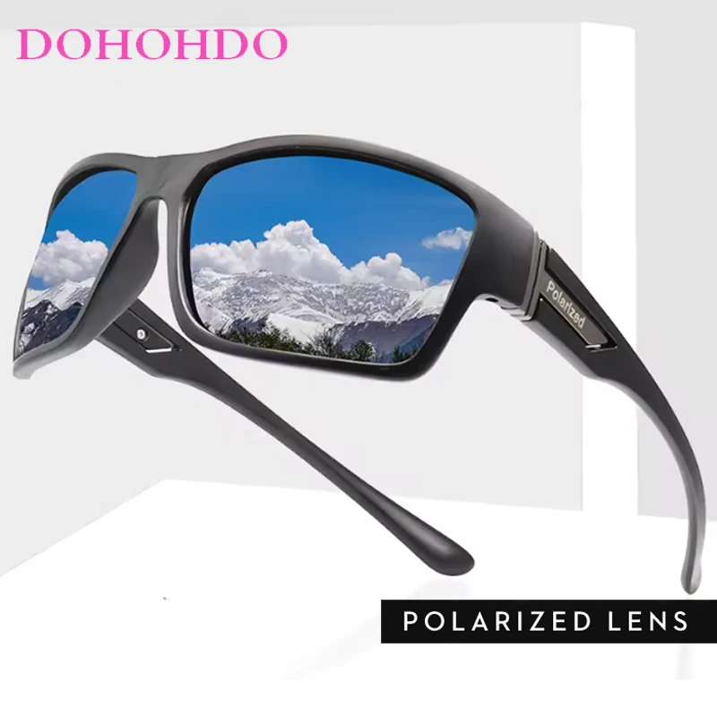 

Retro Square Night Vision Polarized Goggles Women Brand Designer Sports Anti-Glare Driving Fishing Eyewear Men Sunglasses UV400