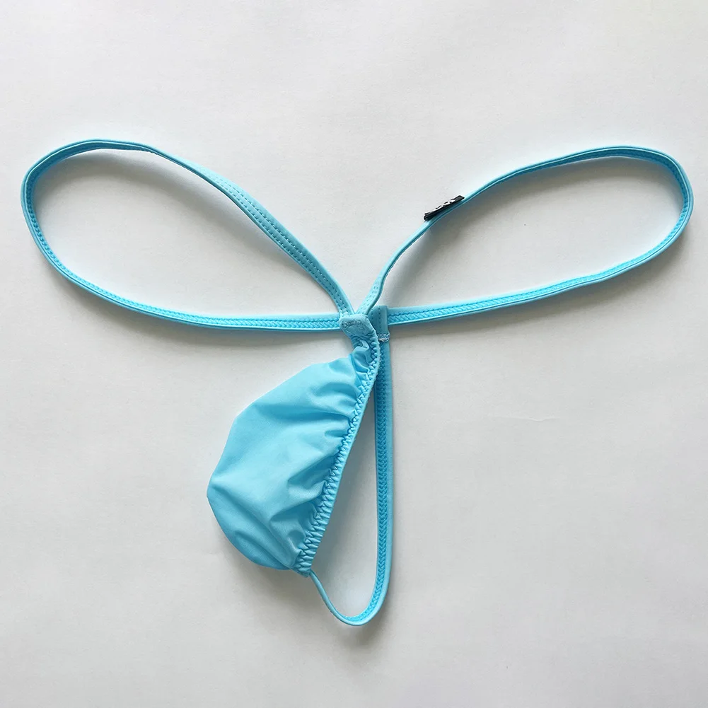 

Men Low Waist Sexy Lingerie Bag Underwear For Man Erotic Toys G-String Thongs Gay Bulge Pouch Underpants Extreme Men's Panties