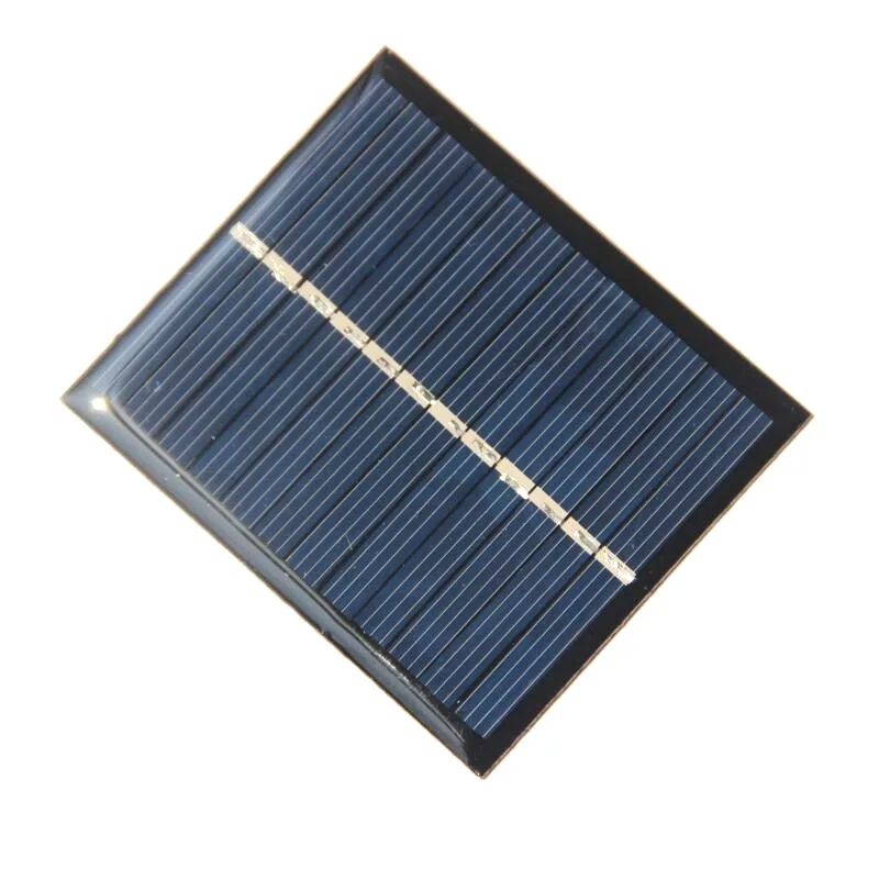 Wholesale 0.57W 6V Small Size Solar Panels Mini Solar Plate Micro PV Module for 3.7V LED Lights Charging 70x60m