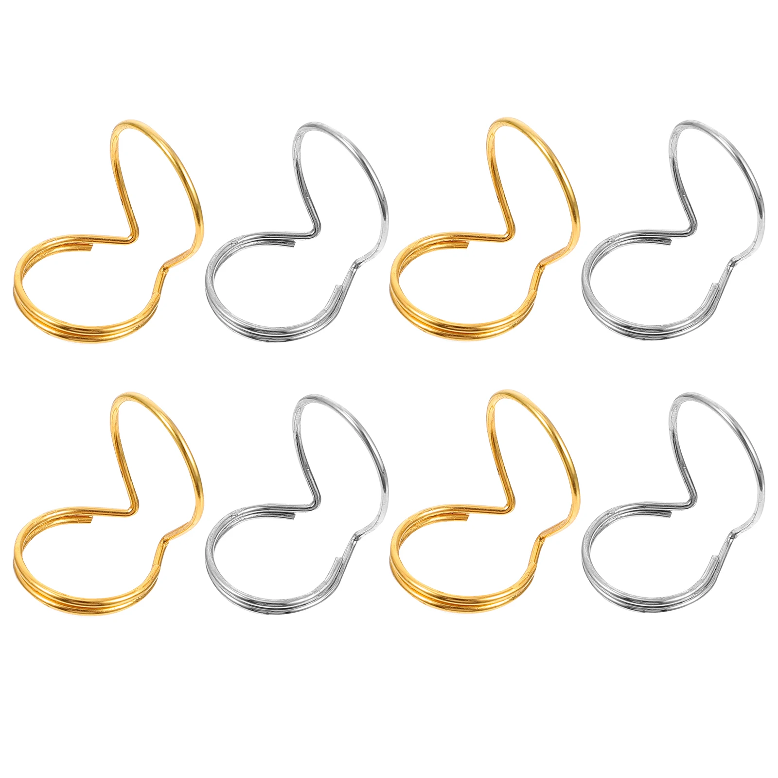 

8 Pcs Guitar Pick Thumb Picks for Metal Protection Plectrum Finger Plectrums Silver Acoustic