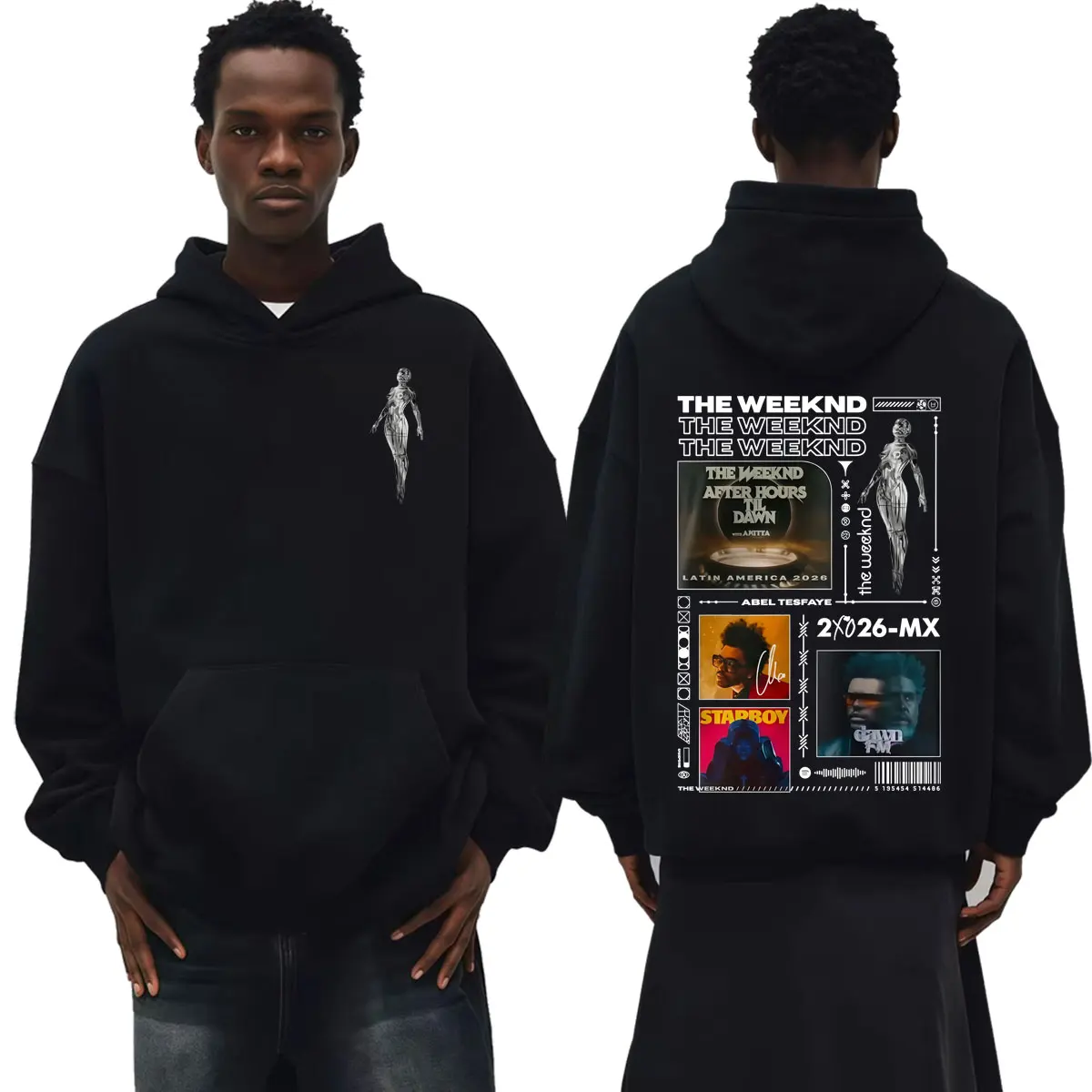 The Weeknd After Hours Til Dawn 2026 Xo Sweatshirts Men Women Harajuku Classic High Street Hoodies Casual High Quality Pullovers
