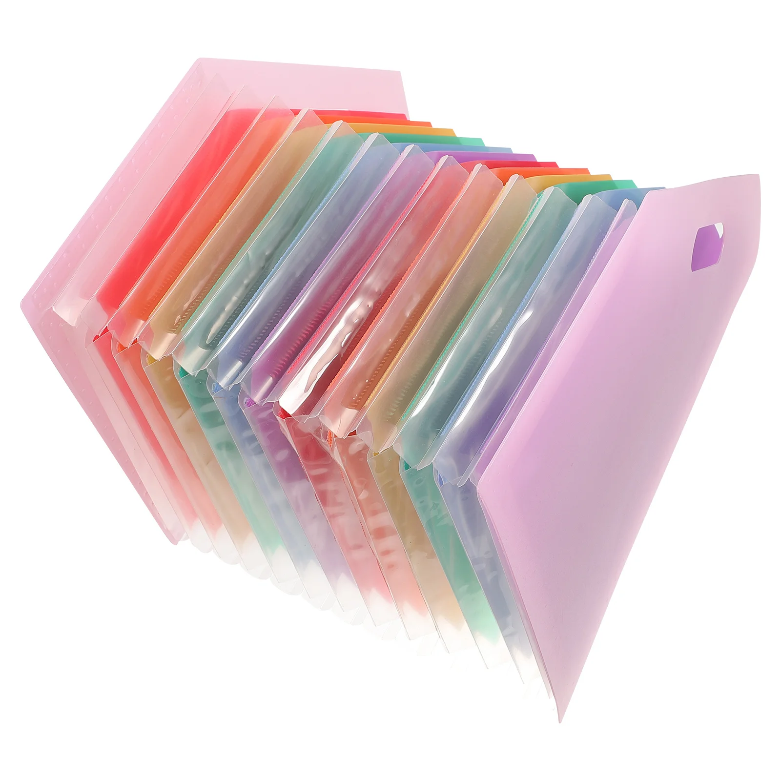 Large Capacity Accordion File Organizer Plastic Expandable Folder For Receipts Bills Coupons Desktop Home Office School