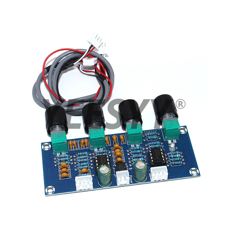 NE5532 XH-A901 Tone Board preamp Pre-amp With treble bass volume adjustment pre-amplifier Tone Controller For amplifier Board