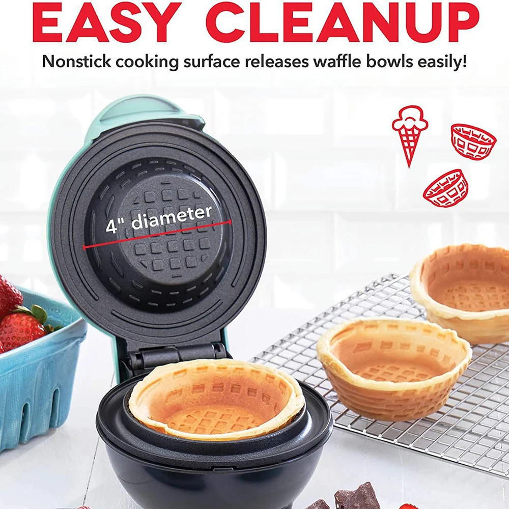 Nieuwe Mini Wafelbakmachine 11 - Home Cooking Egg Roll recensie en prijs
