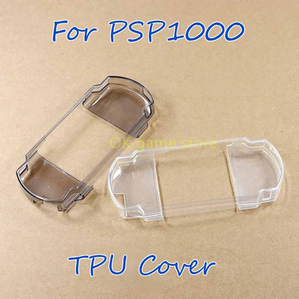 1 funda de TPU para PSP 1000 2000 3000 para PSV 1000 PSV 2000 funda protectora transparente funda suave de TPU accesorios para consolas de juegos
