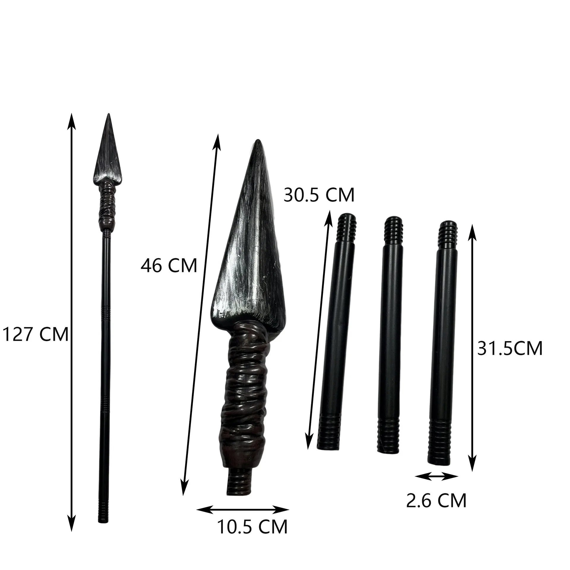 유럽 중세 로마 기사 창, 서양 공예 장식 창, 골동품 무기 소품, 코스프레 파티 무도회 소품, 플라스틱 L127c