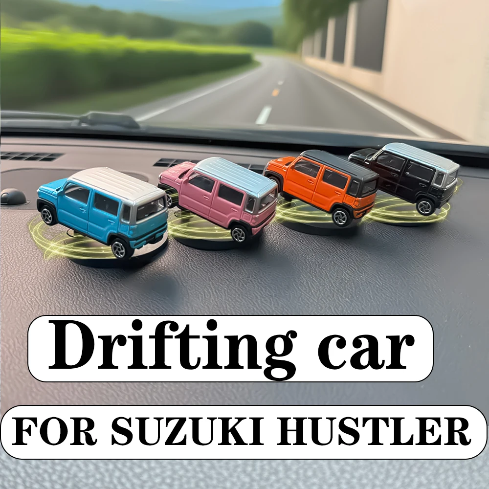 

Car Drift Rotating Ornaments Auto Dashboard Turning Racing Model Deco Car individuality Center Console Decoration For Hustler