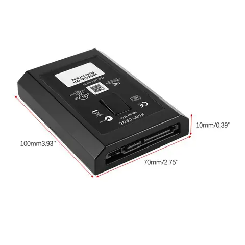 A02R 500GB Console Game Hard Drive for Xbox 360 Slim Hard Drive