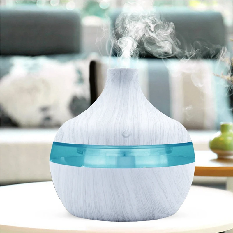 USB Electric Air Humidifier Mini Mist Maker Air Aroma Essential Oil Diffuser LED Aroma Humidifier For Office Home