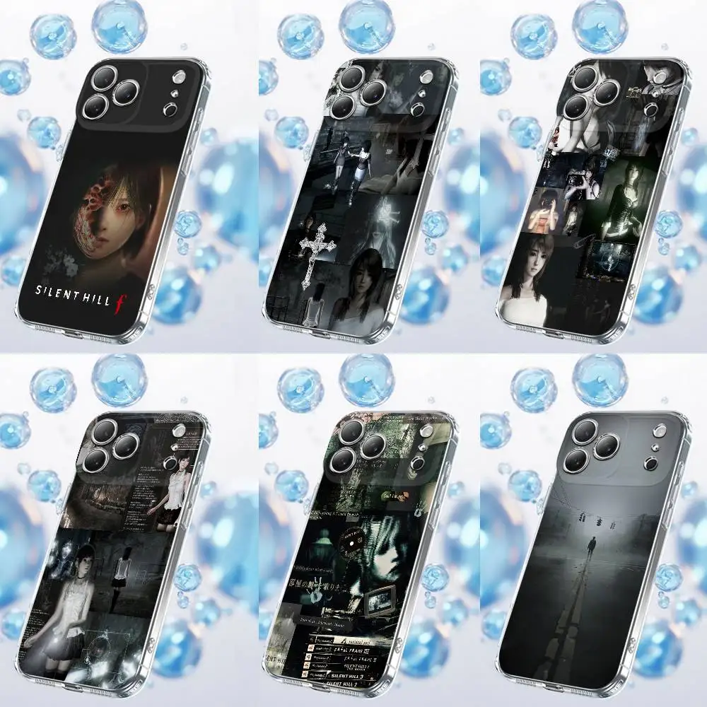 

Hinako Shimizu S-Silent H-Hill Phone Case For iPhone 17,16,15,14,13,12,11,Plus,Pro,Max,Plus,E,Air,Mini Transparent Cover
