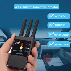 G638 Anti Spy Wireless RF Signal K18 19 Detector GSM GPS Tracker Hidden Camera Eavesdropping Device Professional Version