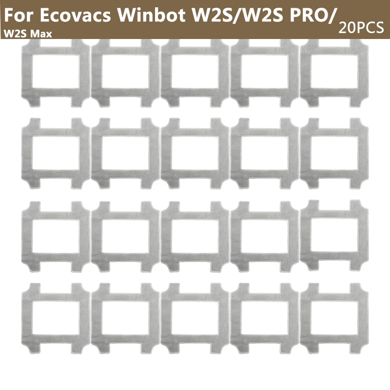 Für Ecovacs Winbot W2S / W2S PRO / W2S Max Roboter-Fensterreiniger Innenraum-Ersatzteile Wischtuch Zubehör