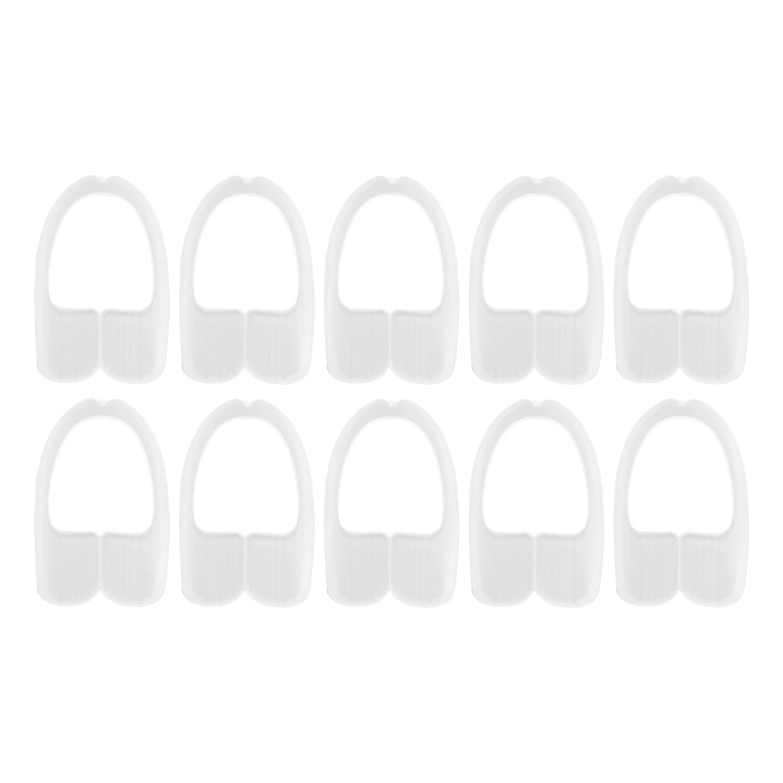 

50pcs Dental Night Guard Rubber Athletic Protection Mouth Clenching Guard for Grinding Teeth Sleeping Devices Snoring Stopper