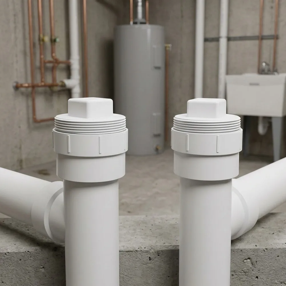 Plastic Drain Pipe Fitting for Toilet Sewer Backflow Prevention Designed for Weld Connection in Drainage Systems