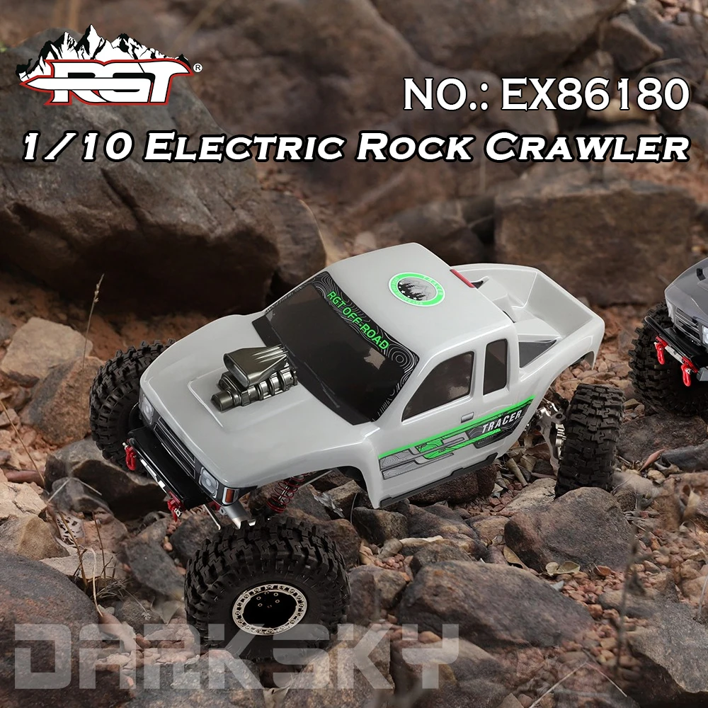 

RGT EX86180 PRO 4x4 RC Crawler 1/10 Electric Remote Control Off-road Model Car RTR Adult Children's Toys