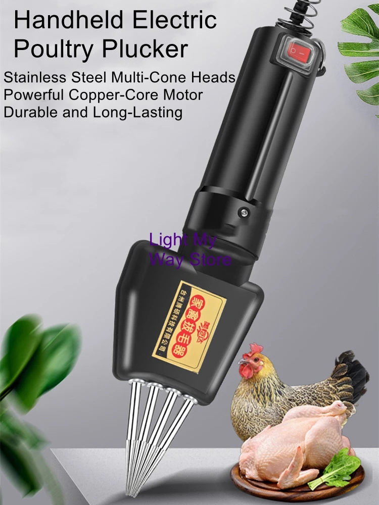 Poultry Plucking Machine, Electric Chicken, Duck, and Goose Plucking Machine, Automatic Plucking Machine