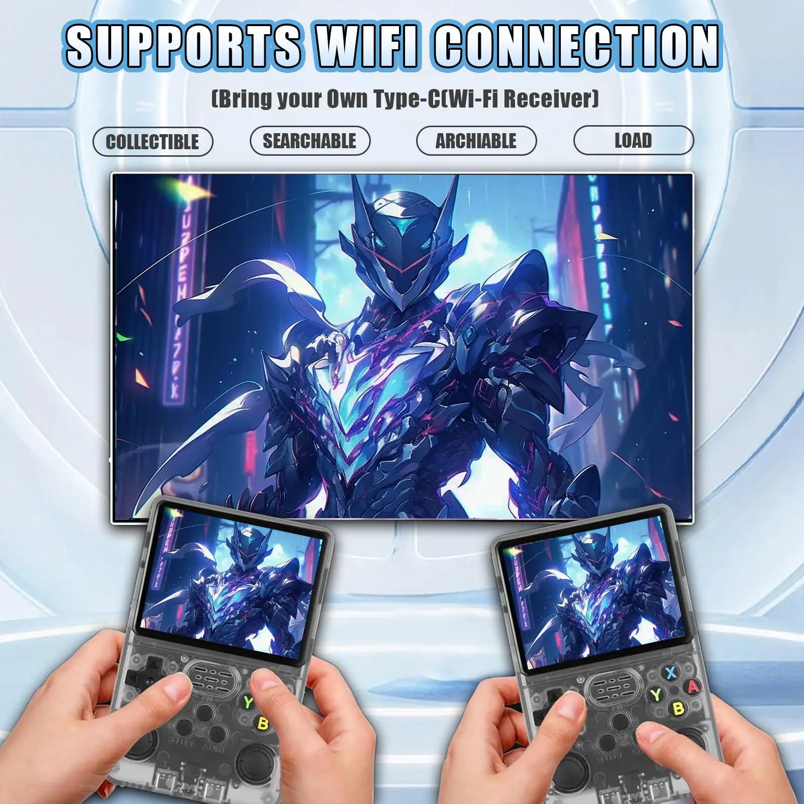 R36S Retro Handheld Video Game Console with IPS Screen 2