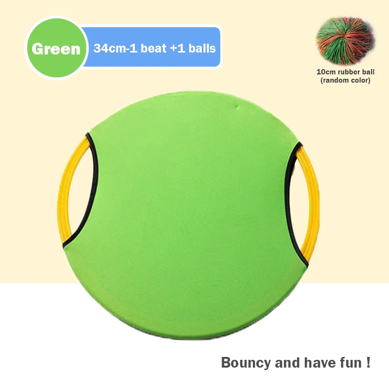 Bouncing Circle Throwing Elastic Ball Training Catching Game Children Gift Outdoor Parent-Child Interactive Cooperative Game