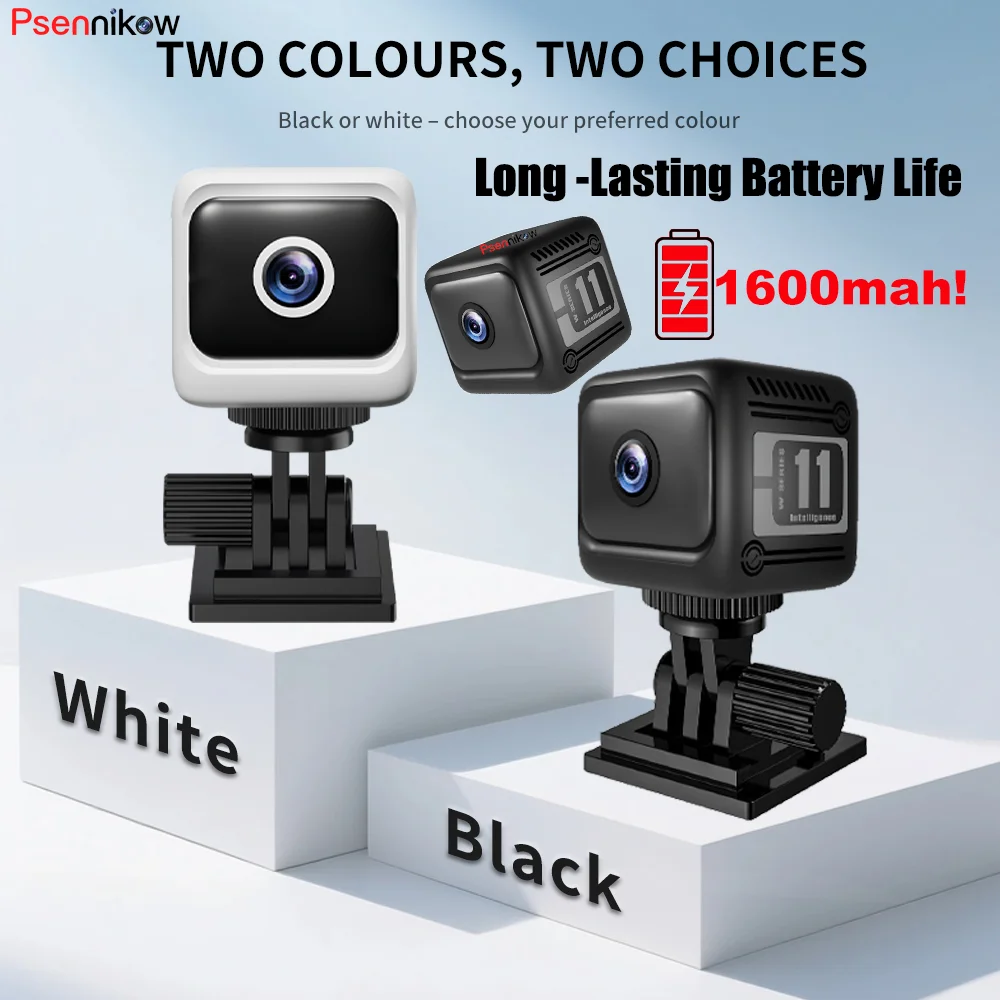 

WiFi W11 HD Mini Long-Lasting Battery Life Camera Wireless Remote Monitor Camera Tiny Home IP Camera No Need To Plug in Body Cam