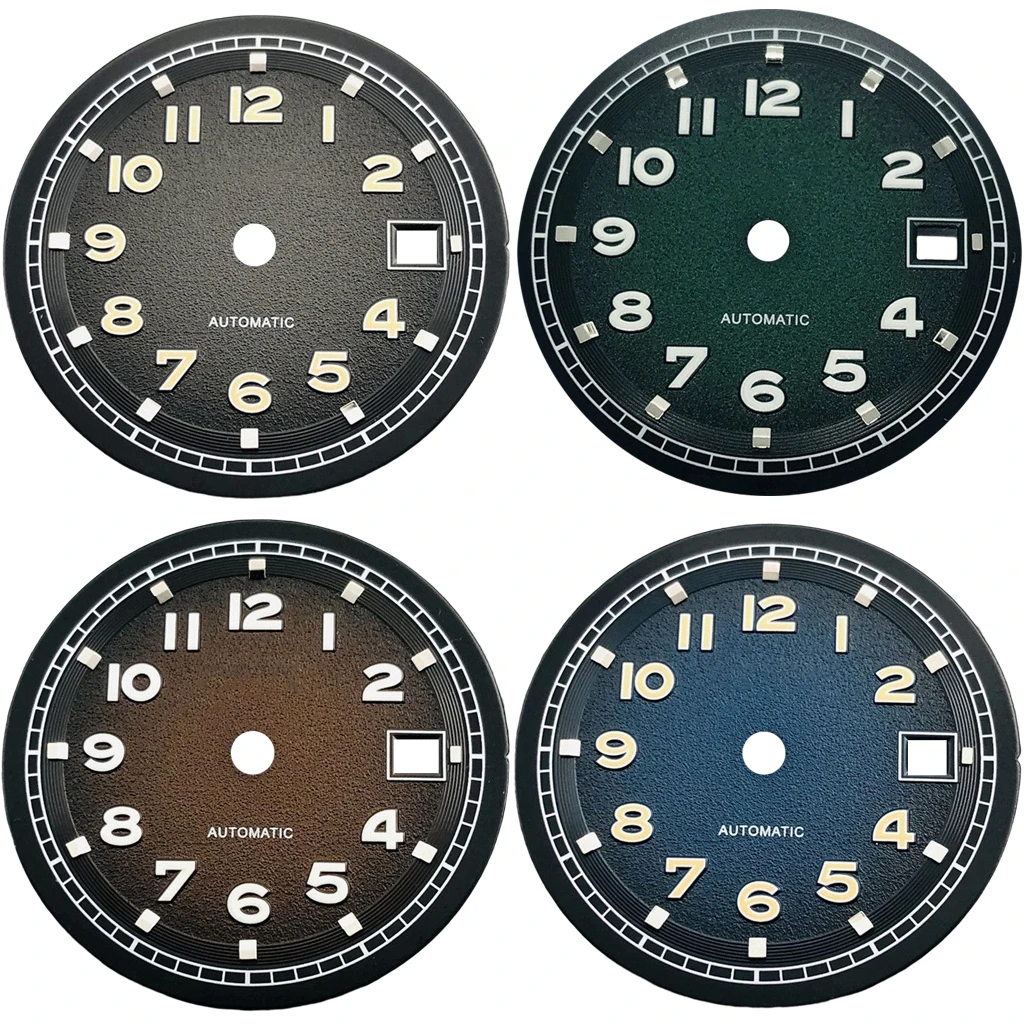 31.5mm Sterile Watch Dial For ETA 2836 2824 Miyota 8205 8215 Mingzhu DG2813 3804 ST1612 movement Customized logo are available