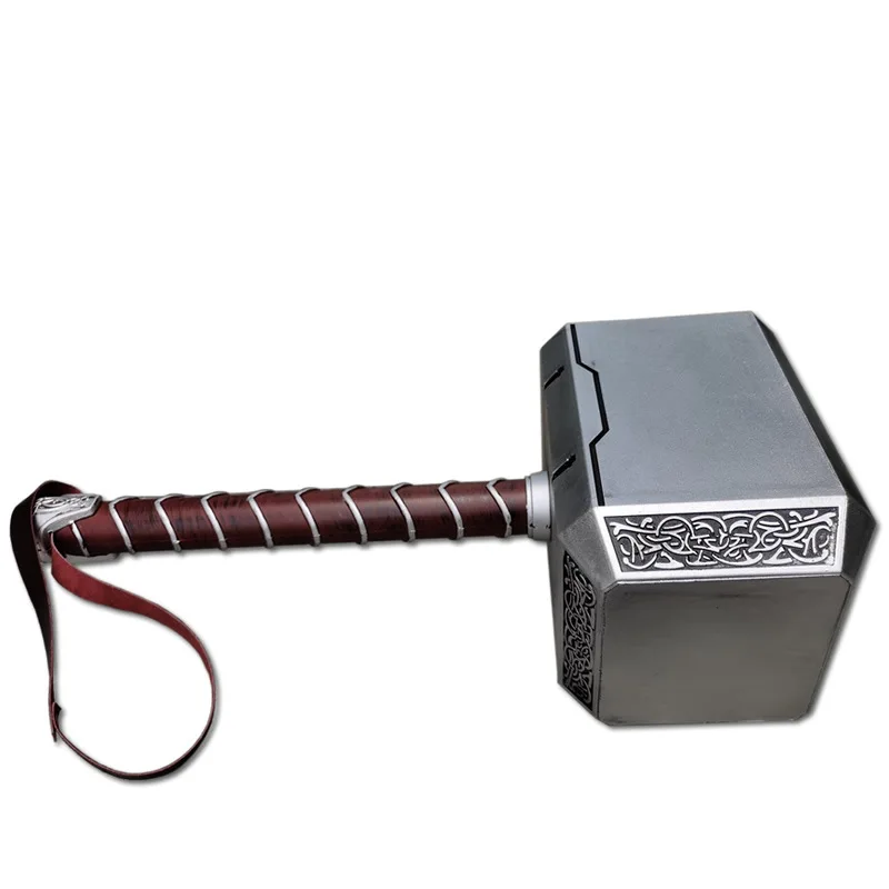 Hot Sale High Quality 1:1 True Size Pure Metal Raytheon Hammer Marvel Prop with Base