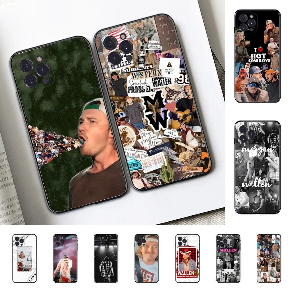 

M-Morgan Wallen Phone Case For Redmi 5 6 7 8 9 10 plus pro 6 7 8 9 A GO K20 K30 K40 pro plus F3 Fundas