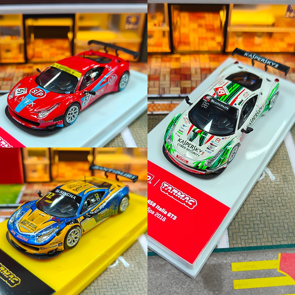 

TW Tarmac Works 1/64 458 Italia GT3 Европа 2011р. # 51, литая под давлением модель автомобиля