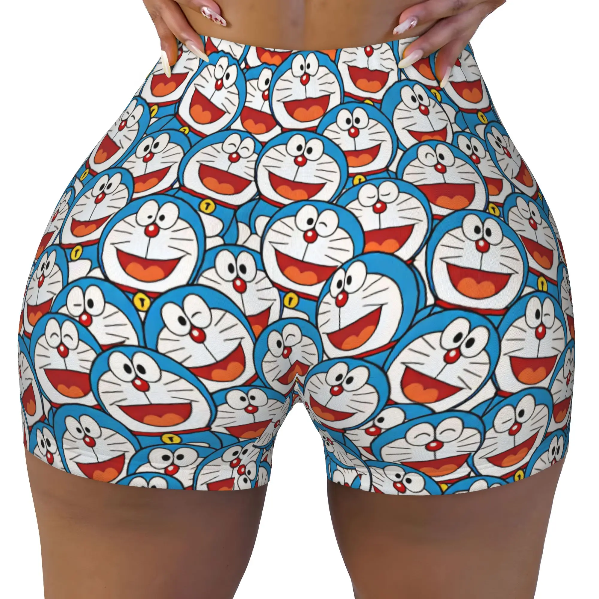 Women'S Volleyball Accessories - Anime D-Doraemon Robot Kot Spodenki Sportowe