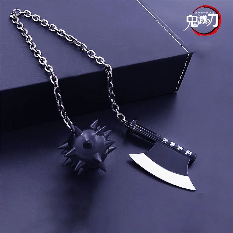 Demon Slayer Sword The Stone Hashira Gyomei Himejima Nichirin Blade Anime Peripheral Knife Katana Dolls Keychain Toys Gifts