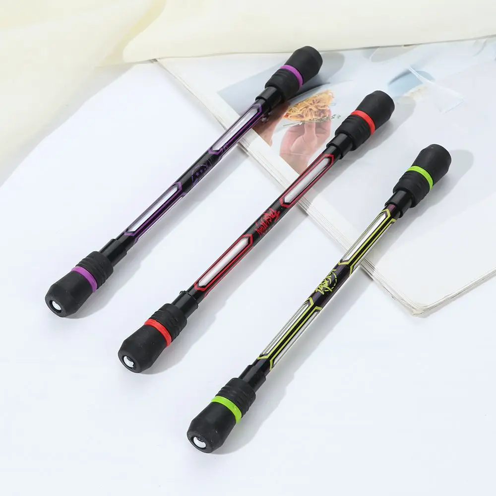 1PC Hand Spinning Pen Creative Novelty Random Rotating Gaming Gel Pens Student Gift Toy Release Pressure Office School Supplies