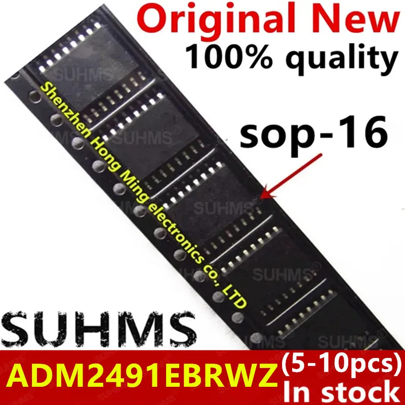 (5-10 piezas) 100% nuevo ADM2491E ADM2491EBRWZ SOP16