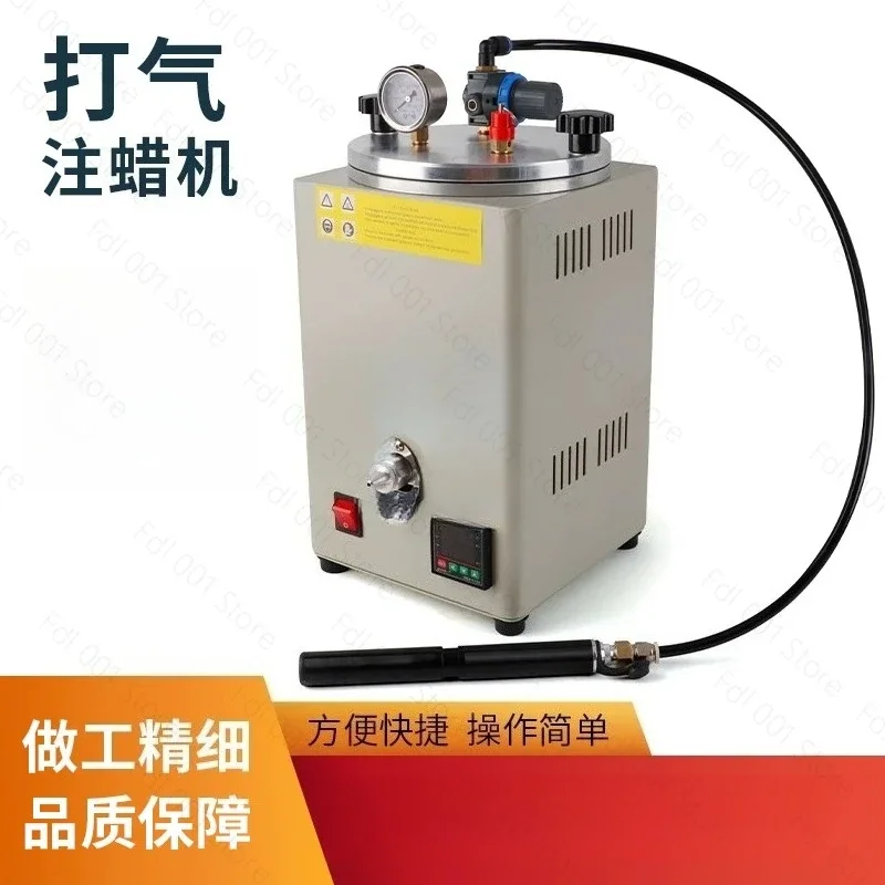 Small Hand Pump Wax Injection Machine Jewelry Tool Equipment Digital Control Wax Injector Machine for Jewellery