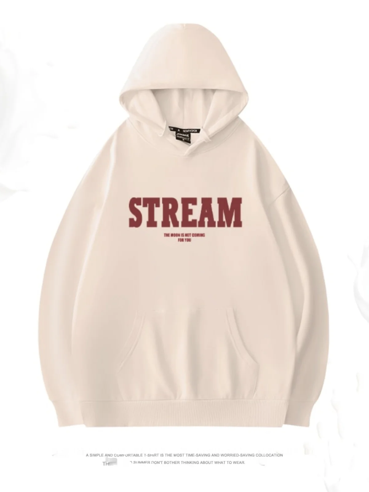 فضفاض Fce مبطن Thiened طويل Sve هوديي المرأة الدنيم ربيع الخريف الشتاء عارضة مريحة البوليستر Jaet #4