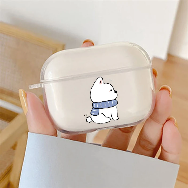 لطيف الكرتون فصيل كورجي الكلب حقيبة سماعة الاذن ل Airpods 4th 3rd 2 Pro 3 غطاء مقاوم للصدمات ل Airpod 2 3 1 ملحقات واقية قذيفة