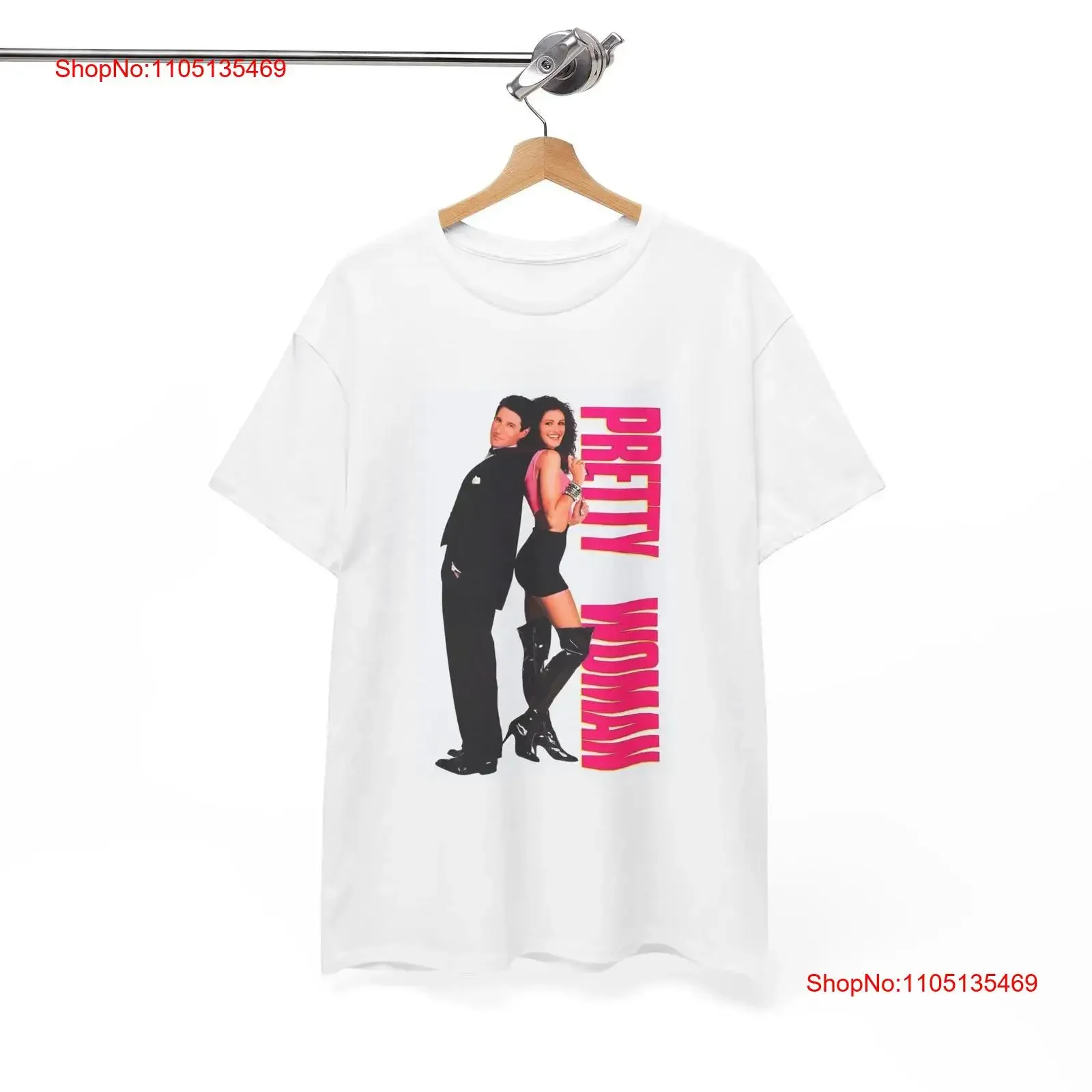 Pretty Woman T shirt Vintage Movie Poster Julia Roberts Heavy Cotton vintage Washed Soft designer clothes Casual Stylish