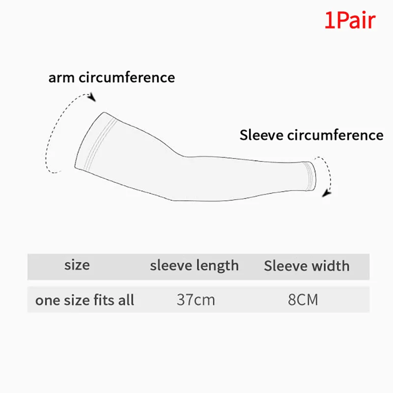 1Pair ESports ARM Sleeve Reduce Friction On Mouse Pad Absorbs Sweat Quick Drying Cooling Sleeves With Thumbholes.