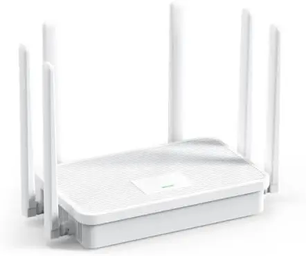 UeeVii WR3000K WiFi6 AX3000 Wireless Router Dual Band 6 Antennas Gigabit Port with MESH WPS Efficient Cooling for Home AP