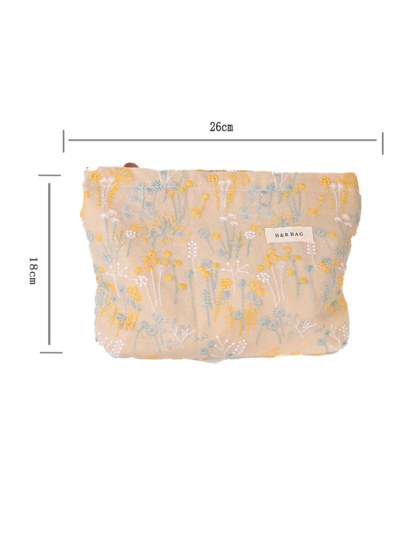 Women\'s Cosmetic Bag Purple Retro Flowers Large Capacity Cosmetic Lipstick Storage Bag Travel Toiletry Bag Portable Cloth Bag Ma