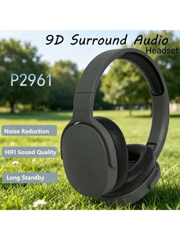 Wireless Headphones Bluetooth 5.3 P2961 Original Earphone For Samsung Iphone Stereo HIFI Headset Game Earbuds With Microphone
