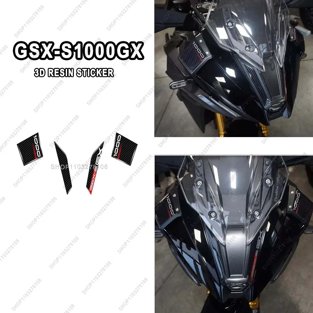 

3D gel Resin Stickers kit For Suzuki GSX-S1000GX 2020-2025 Motorcycle Front Spoke Protection Sticker