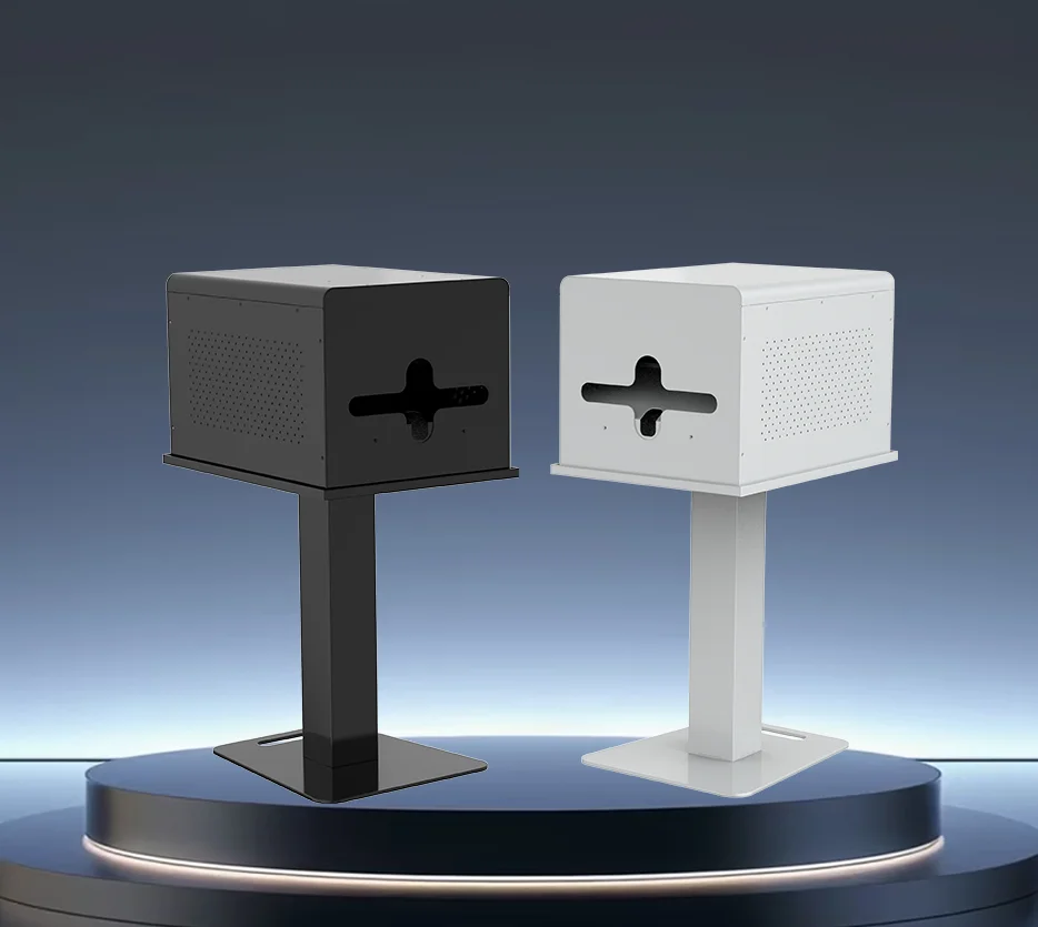 Highly Recommended Widened Stable Base Aluminum Photo Booth Printer Stand Compatible Multiple DNP620/HiTi P525 Printer Stand