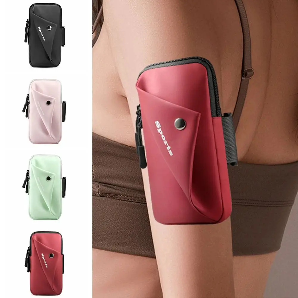 Waterproof Running Phone Arm Bag Lightweight Large Capacity Running Phone Holder Vertical Unisex Armband Sports Phone Bag