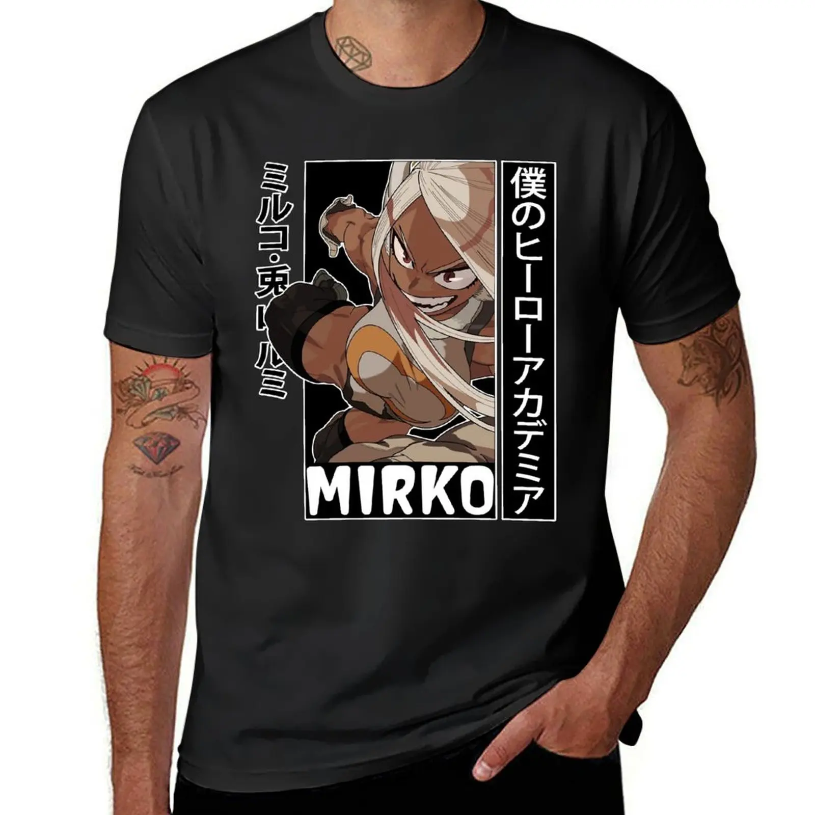 

Rabbit Hero Mirko, Mirko, the Rabbit Hero T-Shirt summer tops vintage clothes designer t shirt men