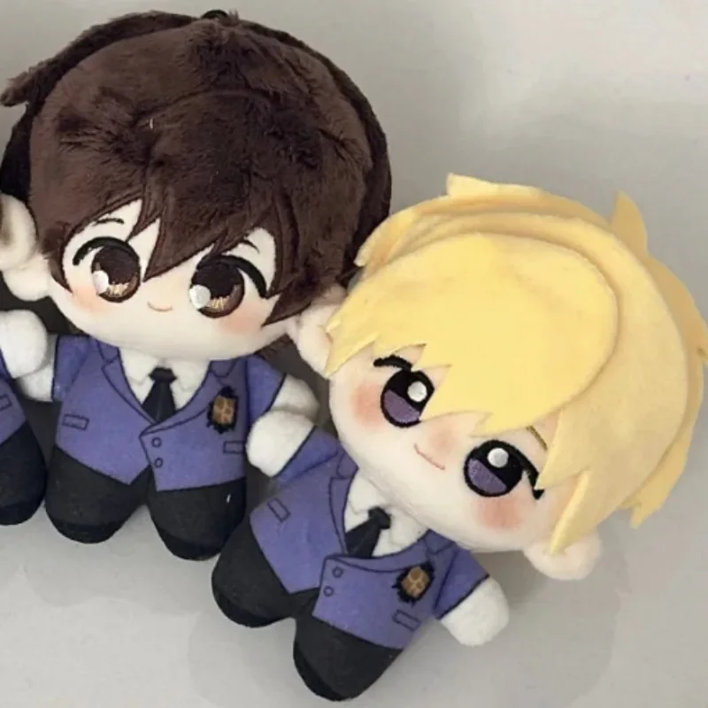 Japanese Anime Periphery Tamaki Suoh Haruhi Fujioka Short Legs Plush Dolls Study Desktop Decoration Anime Enthusiast Collection
