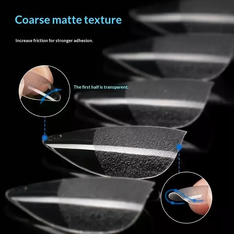 Soft Gel Tips For Nails Acrylic Material Short Artificial Nail Capsule Accessories And Tools 120Pcs/Box