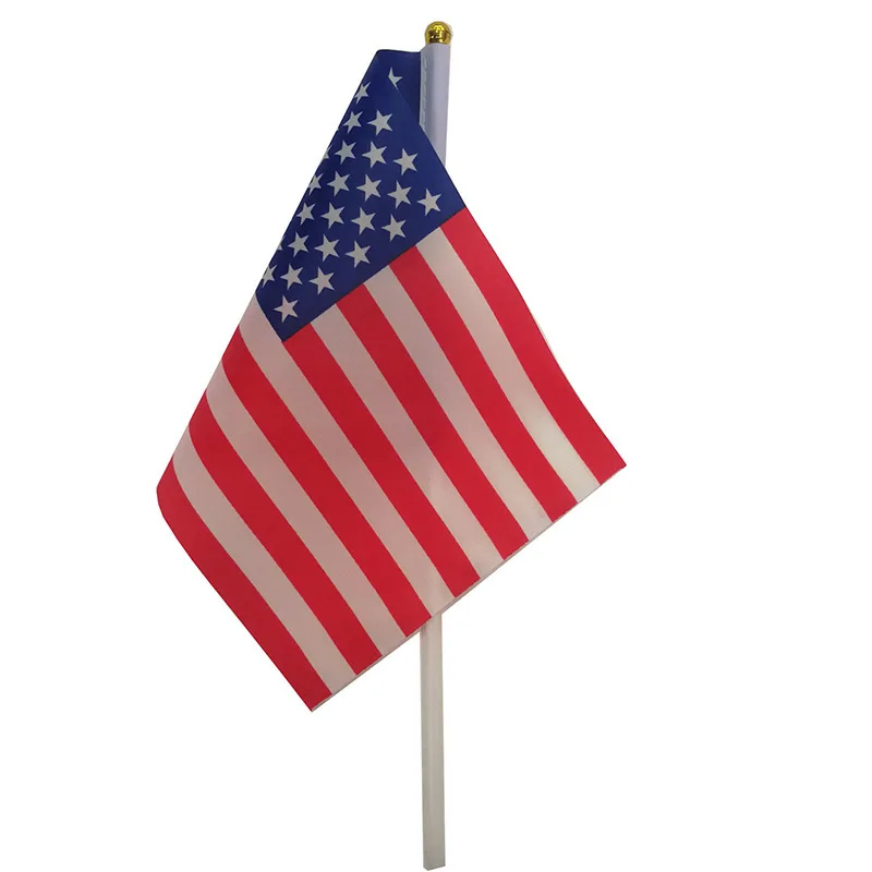 Bandera de Estados Unidos ondulada a mano – al por mayor - imagen 2