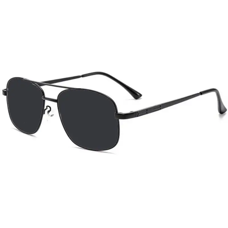 Alloy Glasses Men big Square Myopia Prescription Eyeglasses Women Metal Full Optical Eyewear 2256 SPH 0 -0.5 -0.75 -1.0 TO -6.0