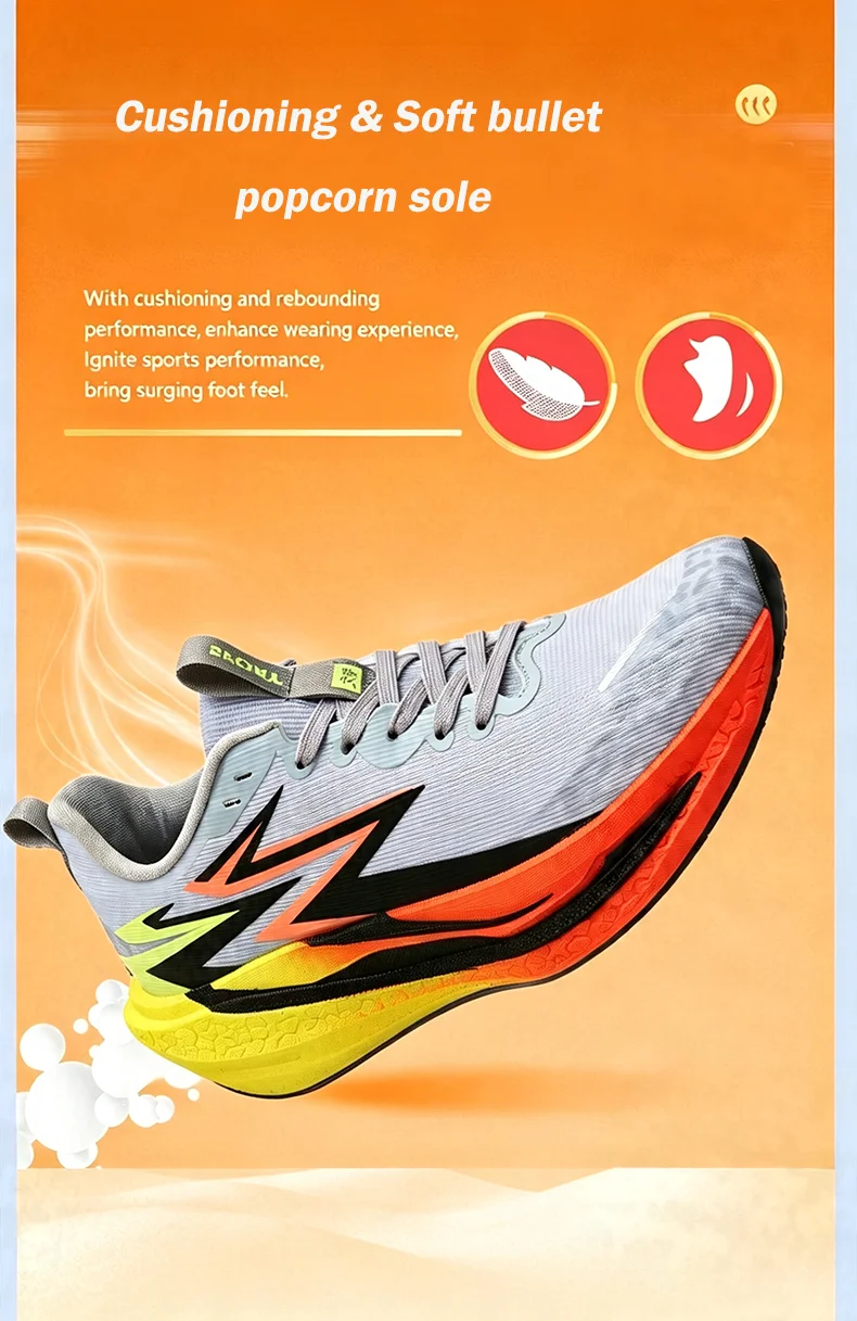 Neue Sportschuhe für Männer Leichte Laufschuhe mit Carbonplatte Atmungsaktive Mesh-Sneaker für Marathonrennen und Leichtathletik-Training – Detail 10