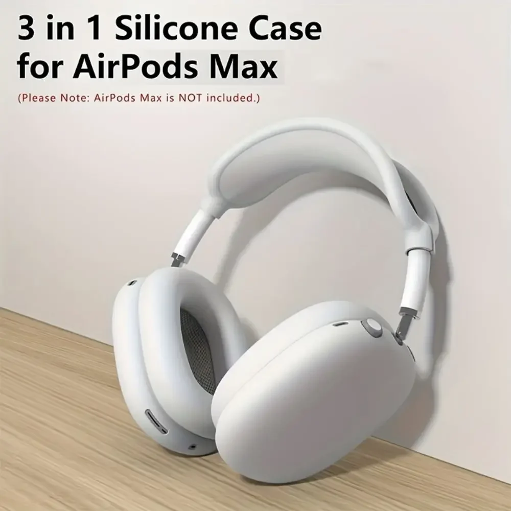 

for Apple Airpods Max headphones Premium silicone protective sleeve and exquisite TPU transparent case. Overwhelming popularity!