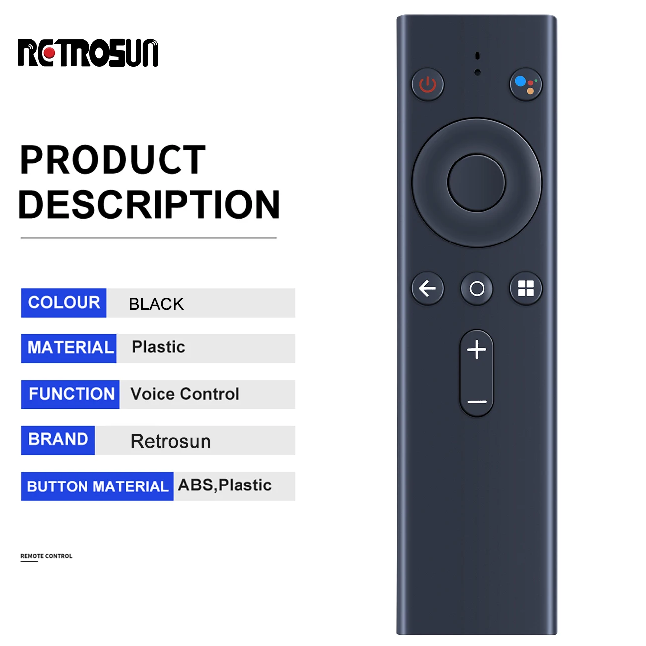 صوت جديد للتحكم عن بعد لميو تي في بوكس أندرويد WH210601B #3